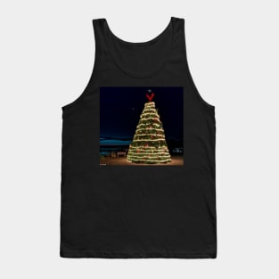 Lobster Trap Christmas Tree Rockland Maine 2021 Tank Top